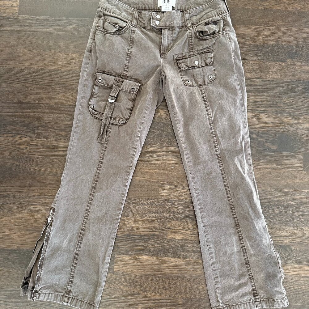 BDG Brown Y2K Romi Bootcut Cargo Pants